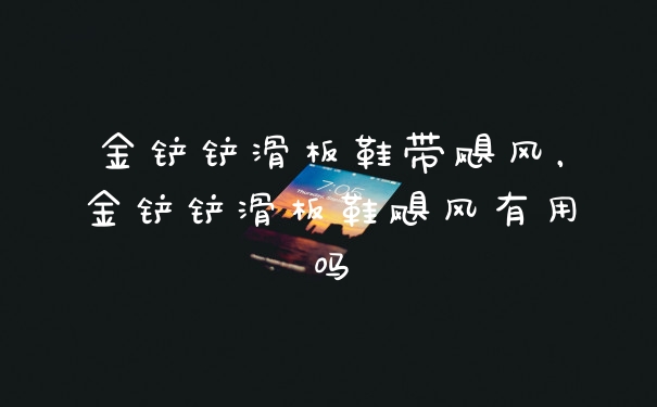 金铲铲滑板鞋带飓风，金铲铲滑板鞋飓风有用吗