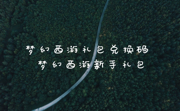 梦幻西游礼包兑换码 梦幻西游新手礼包
