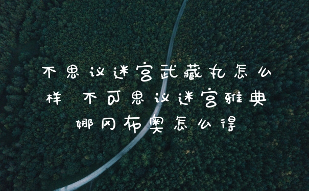 不思议迷宫武藏丸怎么样 不可思议迷宫雅典娜冈布奥怎么得