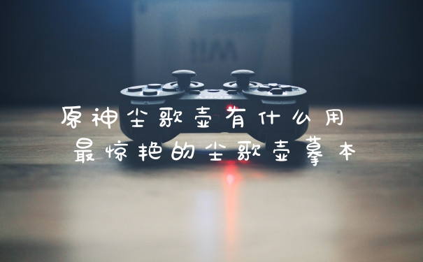 原神尘歌壶有什么用 最惊艳的尘歌壶摹本