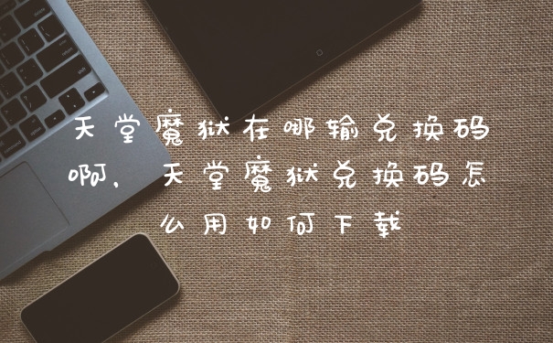 天堂魔狱在哪输兑换码啊,天堂魔狱兑换码怎么用如何下载