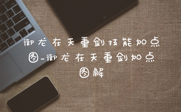 御龙在天重剑技能加点图_御龙在天重剑加点图解