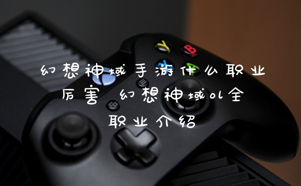 幻想神域手游什么职业厉害 幻想神域ol全职业介绍