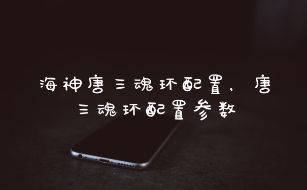 海神唐三魂环配置，唐三魂环配置参数