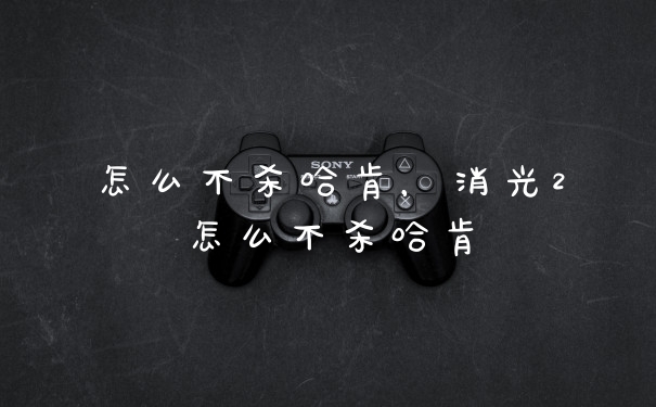 怎么不杀哈肯，消光2怎么不杀哈肯