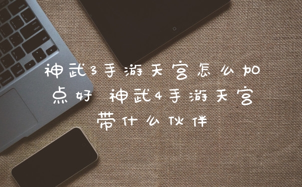 神武3手游天宫怎么加点好 神武4手游天宫带什么伙伴