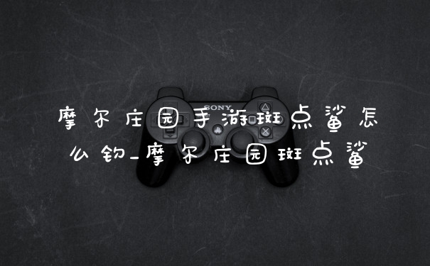 摩尔庄园手游斑点鲨怎么钓_摩尔庄园斑点鲨