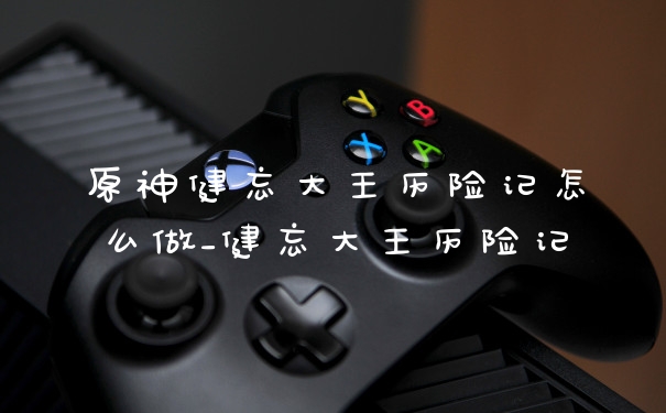 原神健忘大王历险记怎么做_健忘大王历险记