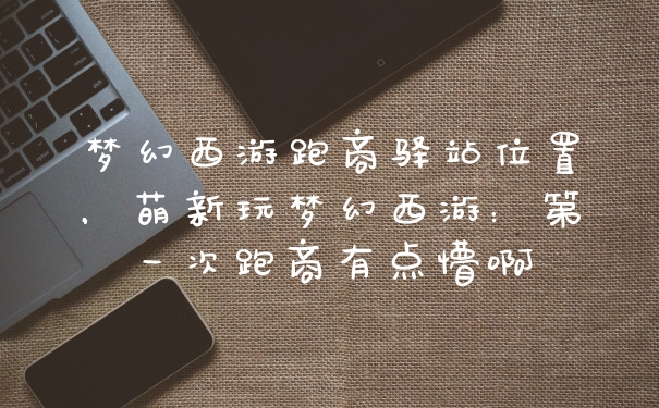 梦幻西游跑商驿站位置，萌新玩梦幻西游：第一次跑商有点懵啊