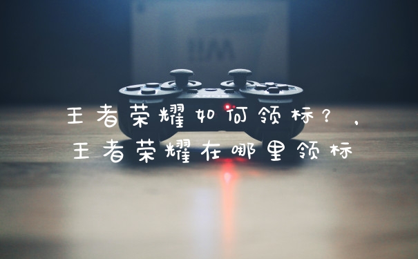 王者荣耀如何领标？，王者荣耀在哪里领标
