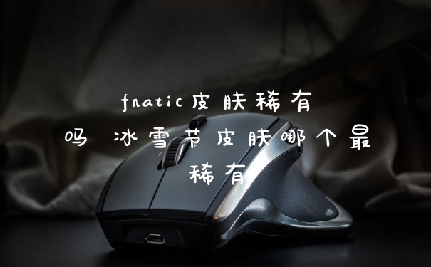 fnatic皮肤稀有吗 冰雪节皮肤哪个最稀有