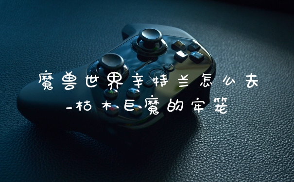 魔兽世界辛特兰怎么去_枯木巨魔的牢笼