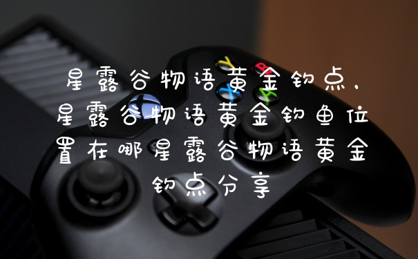 星露谷物语黄金钓点，星露谷物语黄金钓鱼位置在哪星露谷物语黄金钓点分享