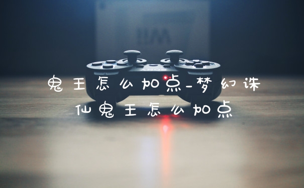 鬼王怎么加点_梦幻诛仙鬼王怎么加点
