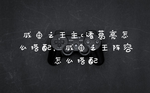 咸鱼之王主c诸葛亮怎么搭配，咸鱼之王阵容怎么搭配