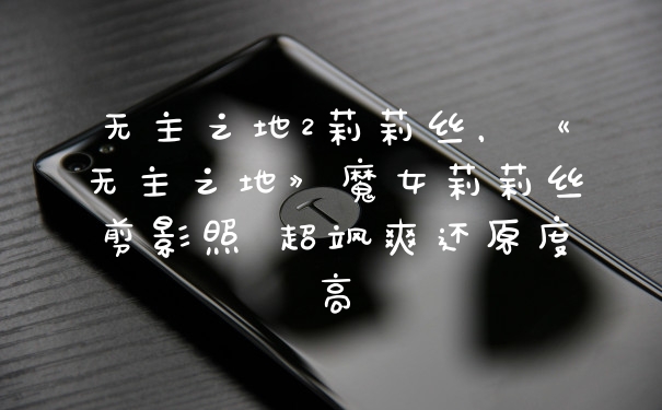 无主之地2莉莉丝，《无主之地》魔女莉莉丝剪影照 超飒爽还原度高