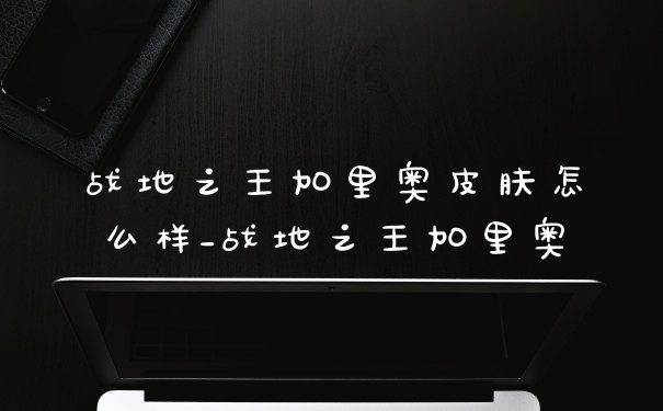 战地之王加里奥皮肤怎么样_战地之王加里奥