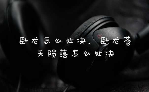 卧龙怎么处决，卧龙苍天陨落怎么处决