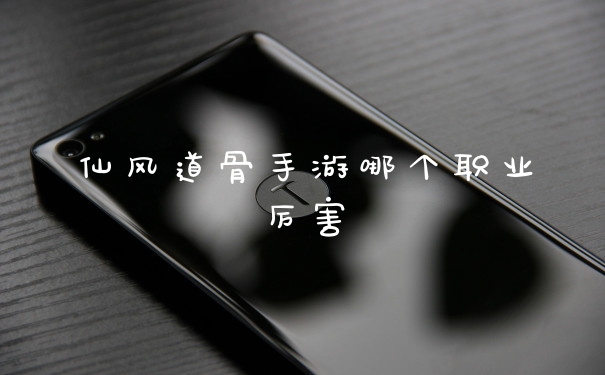 仙风道骨手游哪个职业厉害