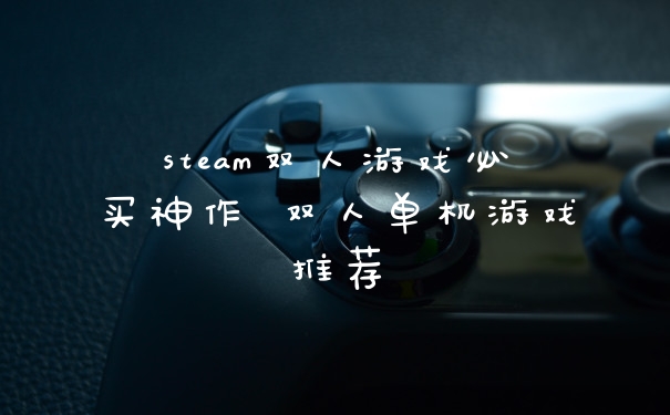 steam双人游戏必买神作 双人单机游戏推荐