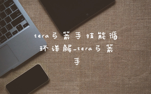 tera弓箭手技能循环详解_tera弓箭手