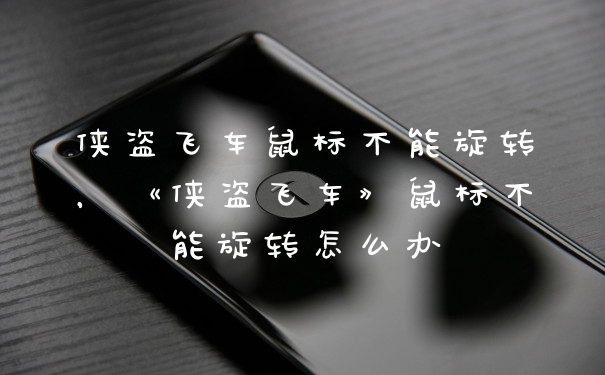 侠盗飞车鼠标不能旋转，《侠盗飞车》鼠标不能旋转怎么办