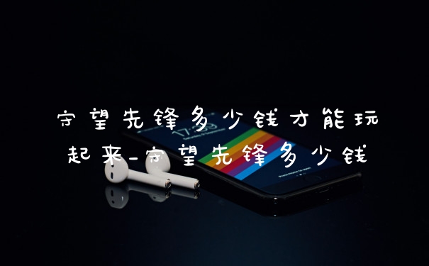 守望先锋多少钱才能玩起来_守望先锋多少钱