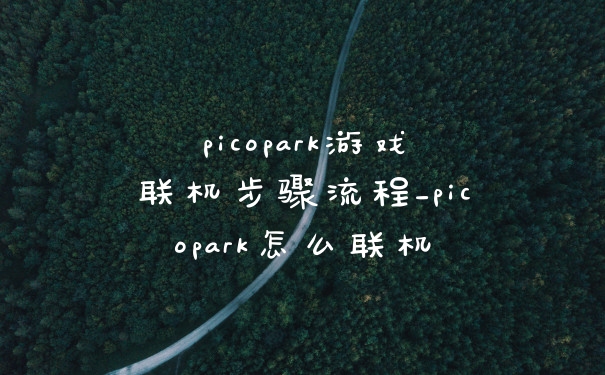 picopark游戏联机步骤流程_picopark怎么联机