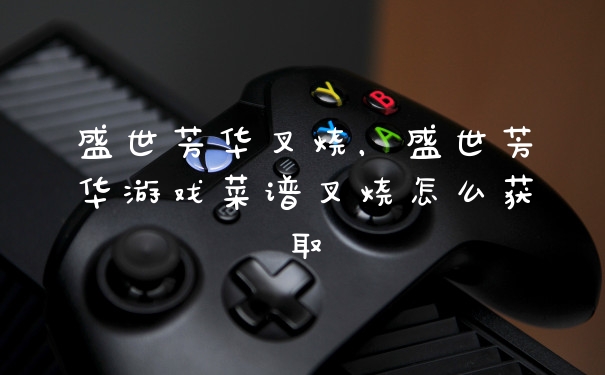 盛世芳华叉烧,盛世芳华游戏菜谱叉烧怎么获取