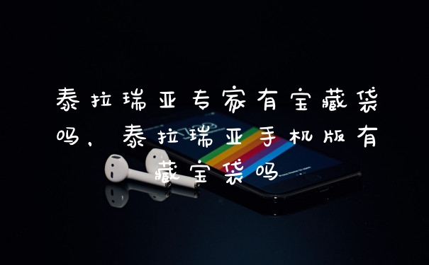 泰拉瑞亚专家有宝藏袋吗,泰拉瑞亚手机版有藏宝袋吗