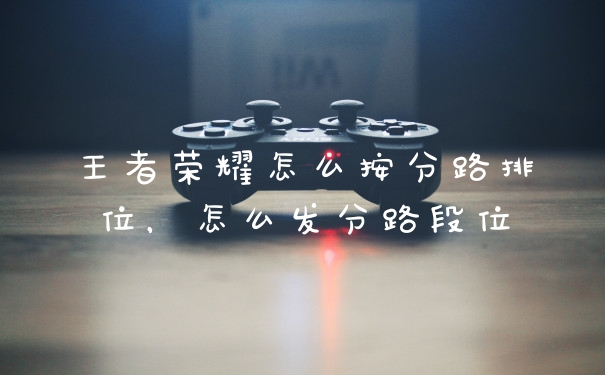 王者荣耀怎么按分路排位，怎么发分路段位