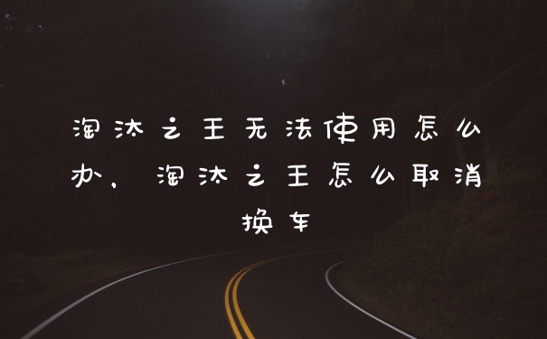 淘汰之王无法使用怎么办,淘汰之王怎么取消换车