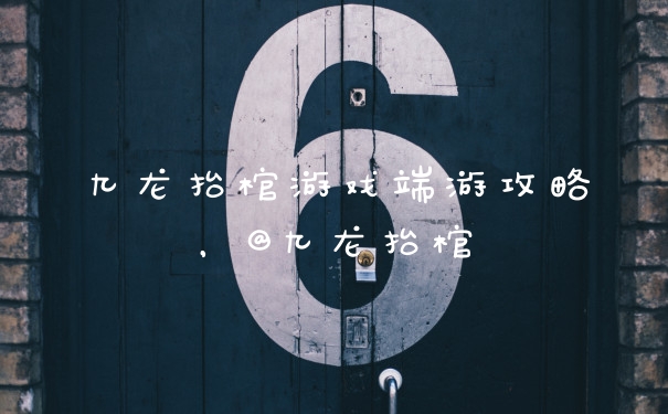 九龙抬棺游戏端游攻略，@九龙抬棺