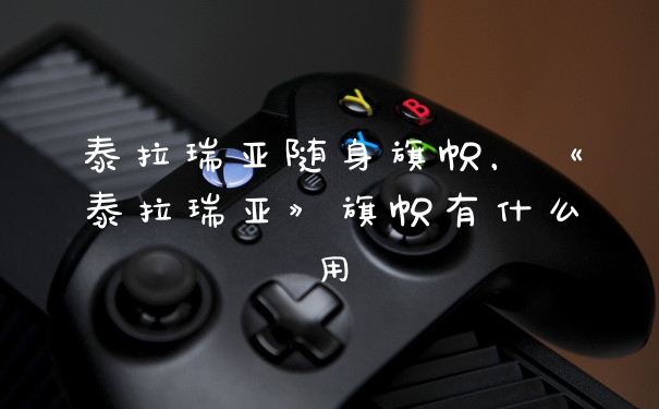 泰拉瑞亚随身旗帜，《泰拉瑞亚》旗帜有什么用