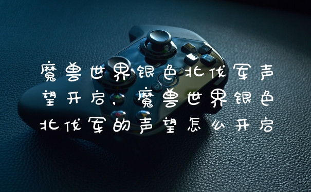 魔兽世界银色北伐军声望开启，魔兽世界银色北伐军的声望怎么开启