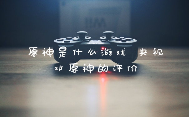 原神是什么游戏 央视对原神的评价