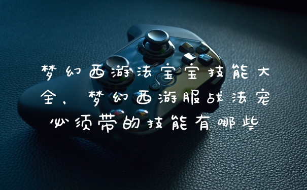 梦幻西游法宝宝技能大全，梦幻西游服战法宠必须带的技能有哪些