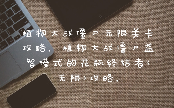 植物大战僵尸无限关卡攻略，植物大战僵尸益智模式的花瓶终结者(无限)攻略。