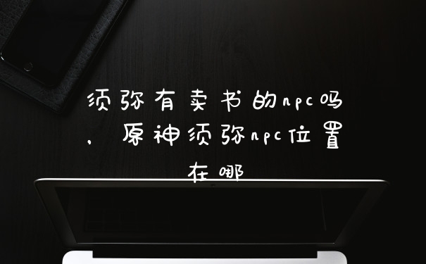 须弥有卖书的npc吗，原神须弥npc位置在哪
