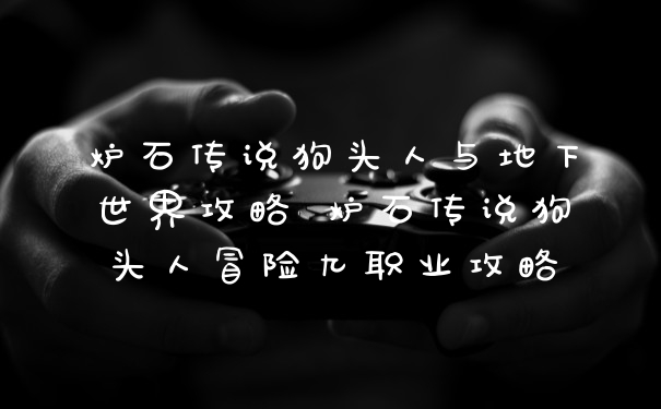 炉石传说狗头人与地下世界攻略 炉石传说狗头人冒险九职业攻略