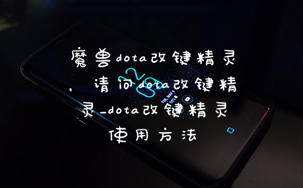 魔兽dota改键精灵，请问dota改键精灵_dota改键精灵使用方法
