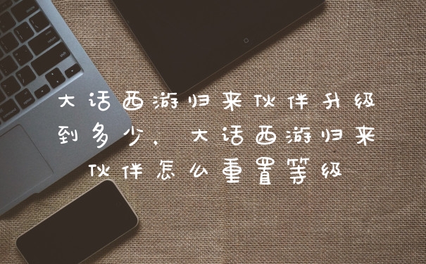 大话西游归来伙伴升级到多少，大话西游归来伙伴怎么重置等级