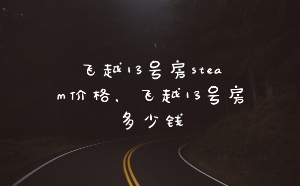 飞越13号房steam价格，飞越13号房多少钱