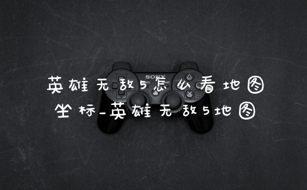 英雄无敌5怎么看地图坐标_英雄无敌5地图