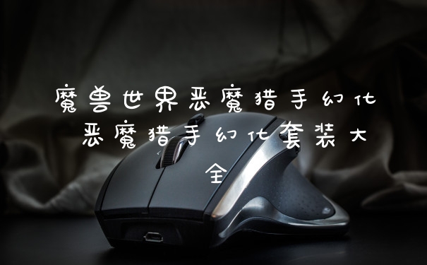 魔兽世界恶魔猎手幻化 恶魔猎手幻化套装大全