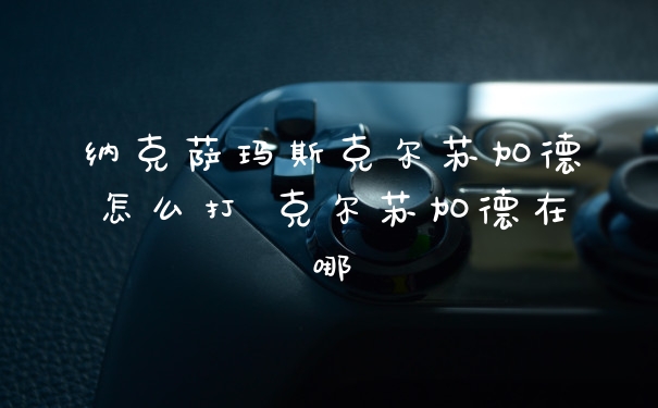 纳克萨玛斯克尔苏加德怎么打 克尔苏加德在哪