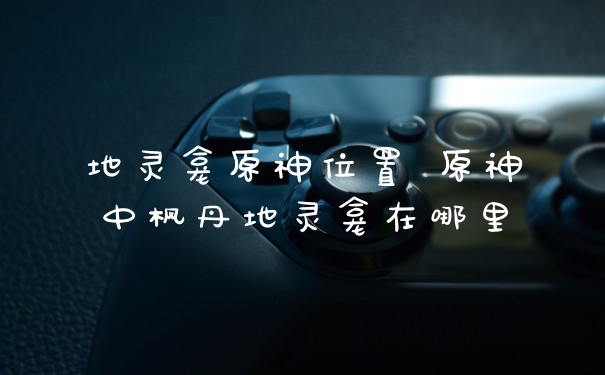 地灵龛原神位置 原神中枫丹地灵龛在哪里