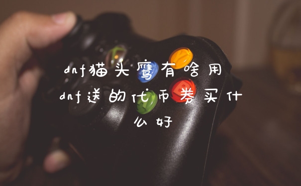 dnf猫头鹰有啥用 dnf送的代币券买什么好
