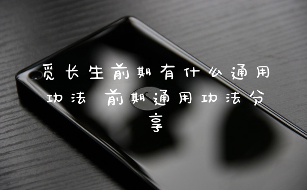 觅长生前期有什么通用功法 前期通用功法分享