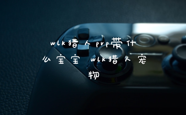 wlk猎人pvp带什么宝宝 wlk猎人宠物